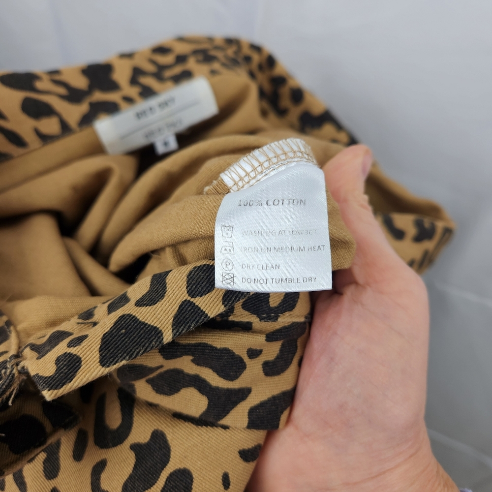 Red Sky romper leopard print size M in EUC - Picture 11 of 11